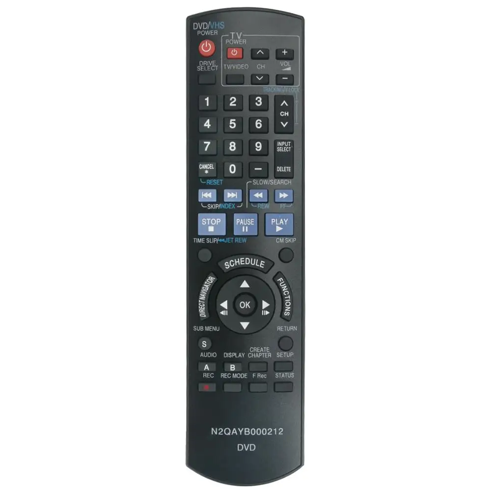 Новый пульт дистанционного управления N2QAYB000212 для Panasonic DVD рекордеров DMREA38V DMR