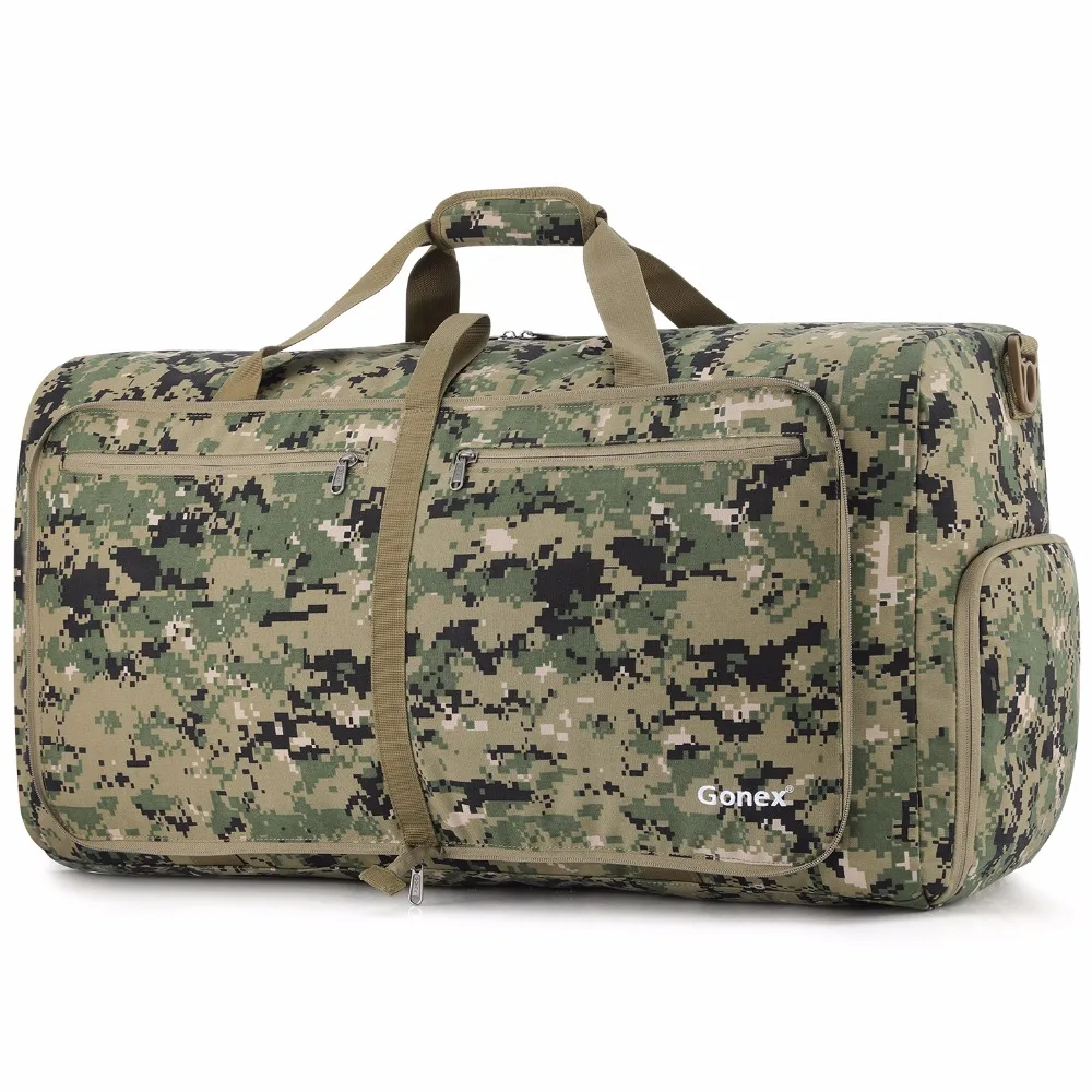 Gonex 80L дорожная сумка Cordura складная для багажа удобная на плечо Тактическая