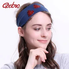 Geebro женские головной убор с бантом из натуральной кожи Модное
