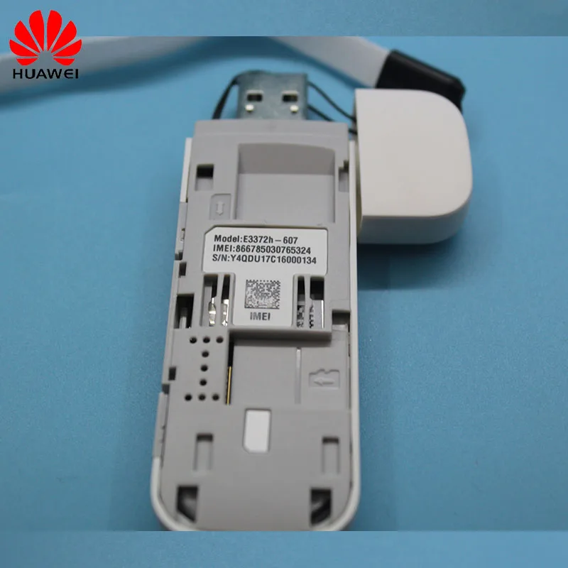 Разблокированный Huawei E3372 E3372h 607 4g USB модем с антенной 4G LTE 150 Мбит/с поддержкой всех