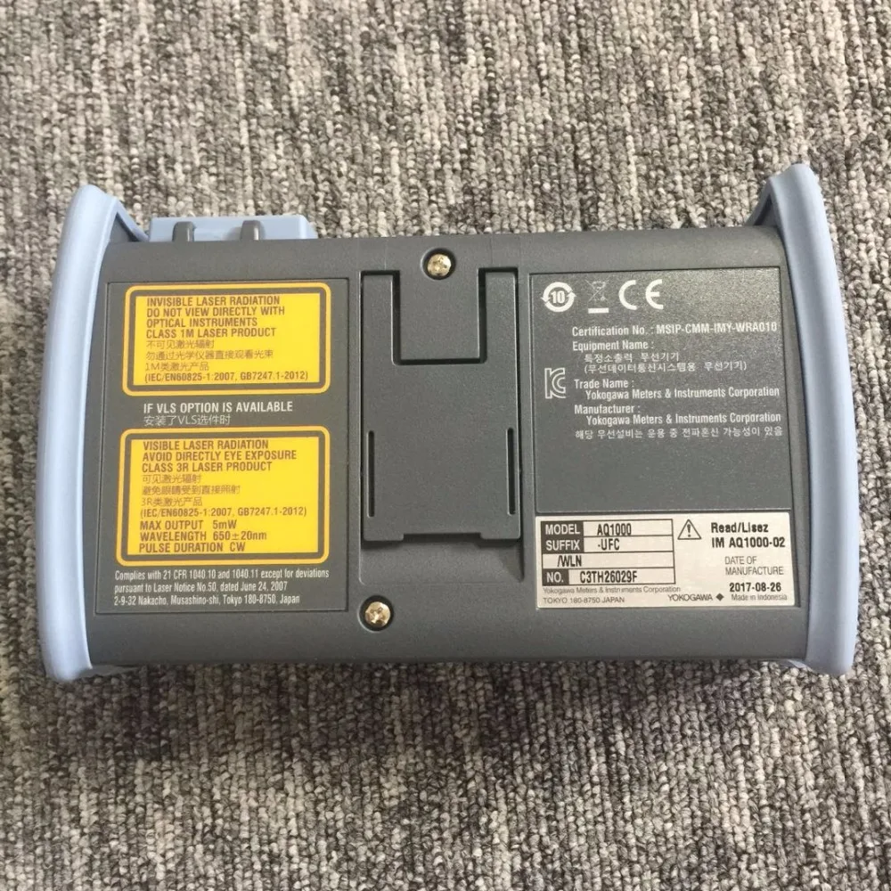Оригинальный простой и оптический рефлектометр Yokogawa AQ1000 времени 1310/32/30 нм дБ