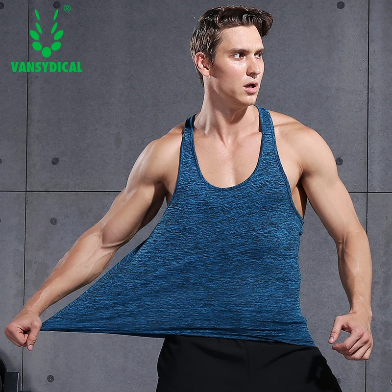 Мужская быстросохнущая майка для бега без рукавов фитнеса лето 2016|running vest|veste