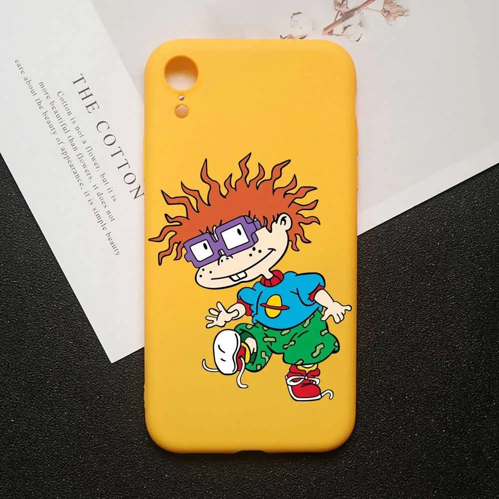 Милый чехол для телефона с героями мультфильмов rugrats reptar для iPhone XR 11 pro MAX чехол XS MAX 5 5S 6 6 S 7 8 Plus Мягкий Силиконовый ТПУ - Цвет: TPU A1621-Y
