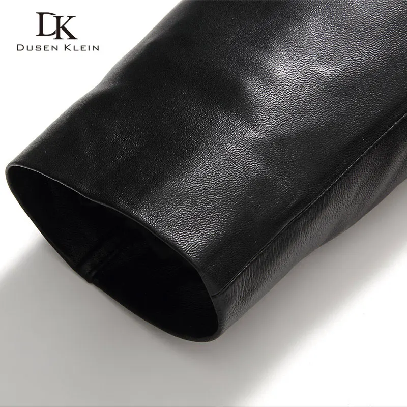 Мужские пальто из овечьей кожи дусень Кляйн 2017 деловой стиль дизайнерская осень