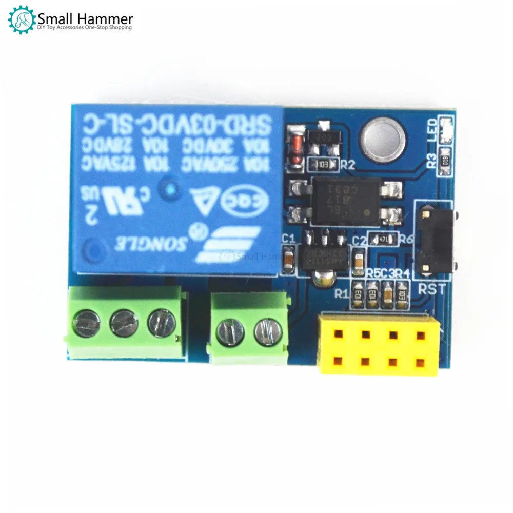 

Релейный модуль ESP8266 ESP-01S V4 версия реле WIFI Smart Socket U34