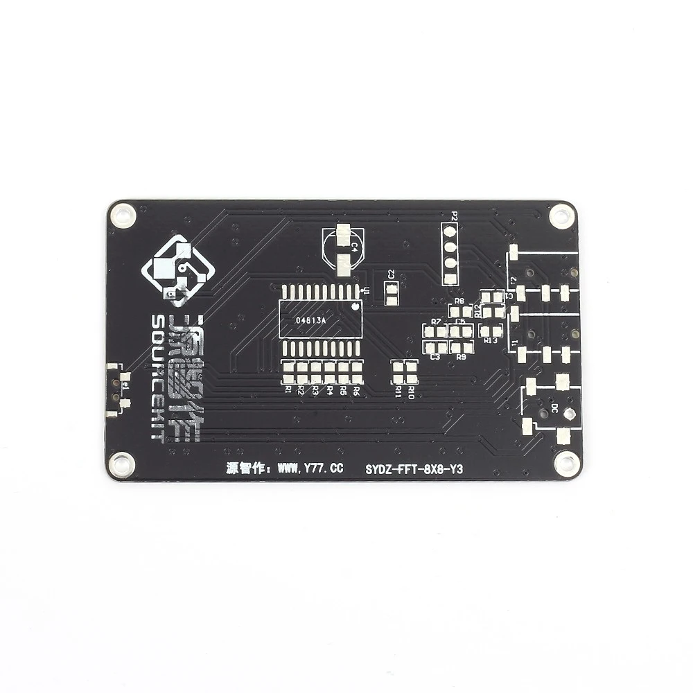 Электронный СВЕТОДИОДНЫЙ индикатор полного спектра звука 4 цвета 8x8 5 В - купить по