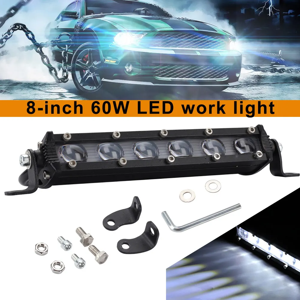 Однорядсветодиодный светодиодсветильник световая балка 60 Вт водонепроницаемое