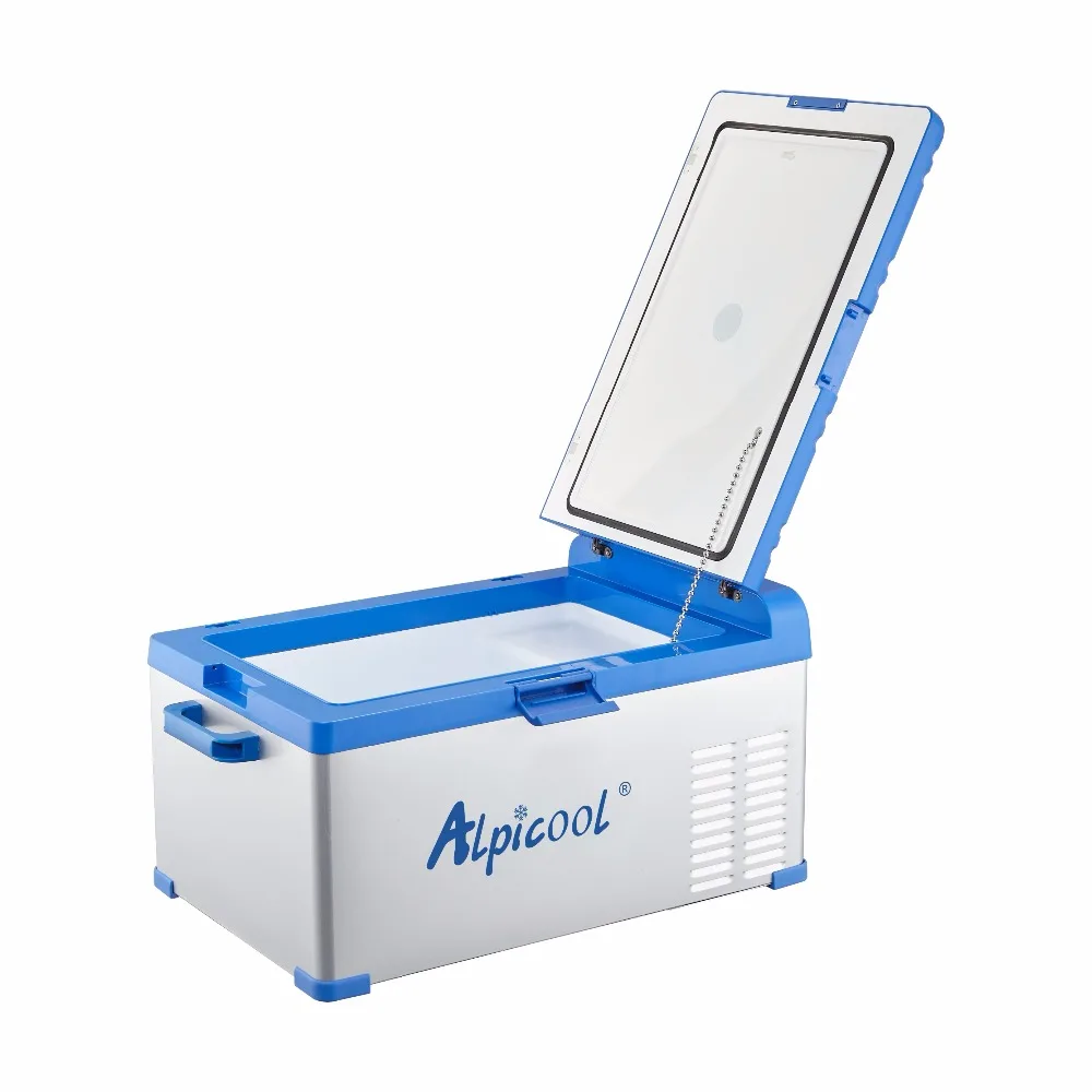 Alpicool серии 25L Новый компрессорный морозильник автомобильный холодильник AC 12 В DC24V