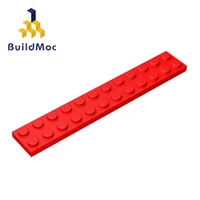 buildmoc compatible with assembles particles 2445 2x12 for building blocks parts diy electric educational classic brand gift toy