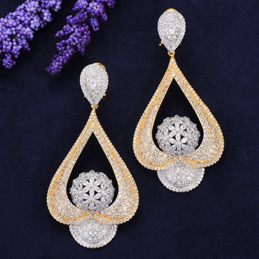 Женская массивная подвеска SISCATHY большие серьги гиперболы Высококачественная