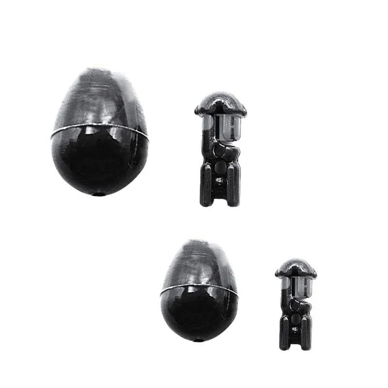 10 шт. рыболовная приманка для карпа резиновые ударные бусины клеммы снасти стоп