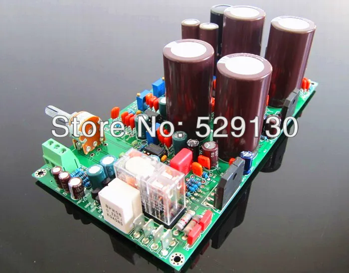finish board well done lm3886 perfect combination mbl6010d 2.0 channel amplifier with speaker protection assembled | Электроника