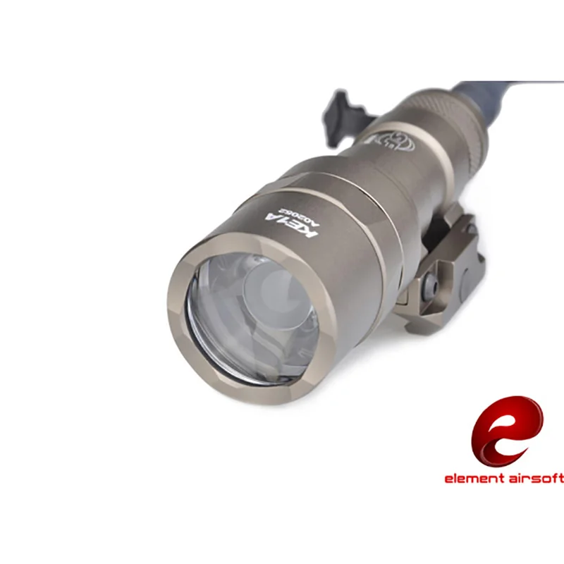 Element Airsoft Softair SF M300B Scout Tactical Weapon Flashlight Aluminum New Version For Hunting 250LM Output LED EX358