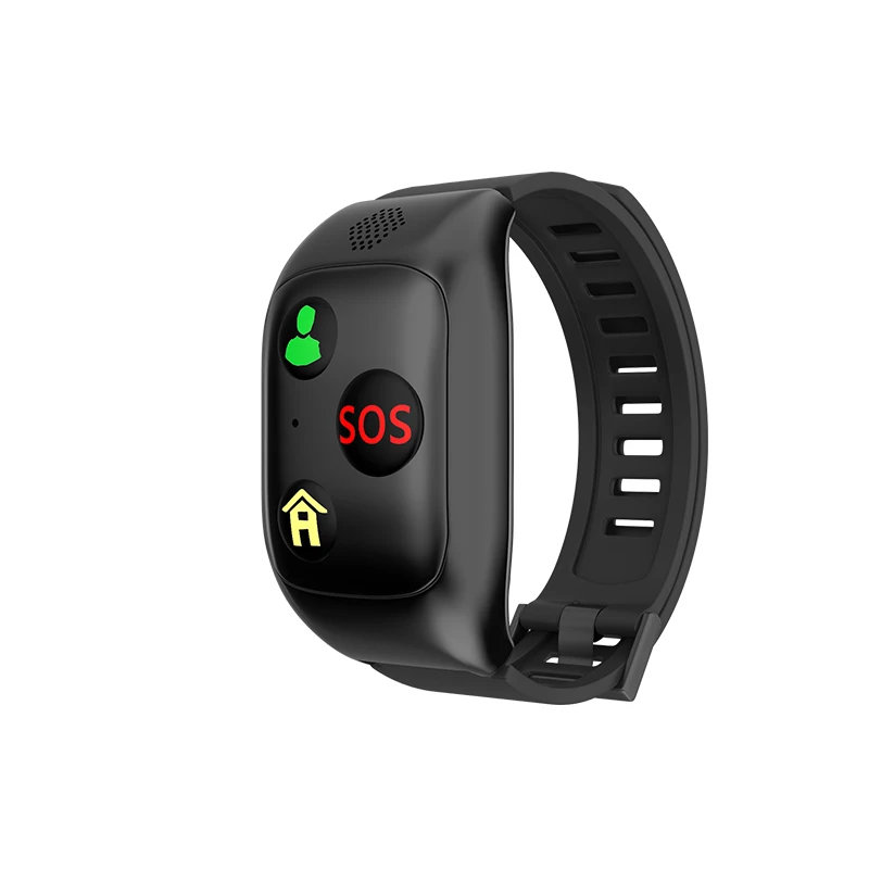 Для людей пожилого возраста Дети Студент Smartwatch IP67 Водонепроницаемый gps A SOS Фитнес