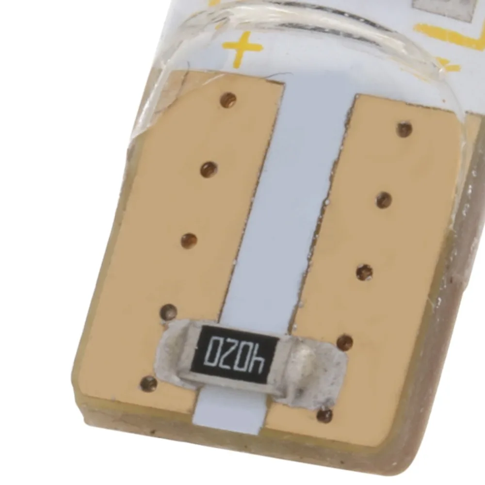 1X 12В T10 W5W силикагель 5050 6SMD 168 автомобильный красный светильник s светодиодный