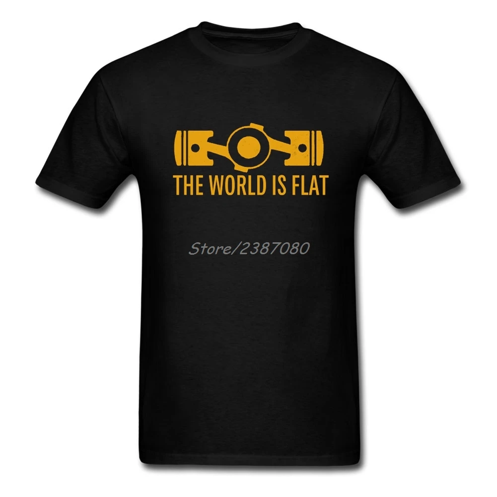 Футболка The World Is Flat Boxer Engine футболки на заказ с коротким рукавом новый стиль