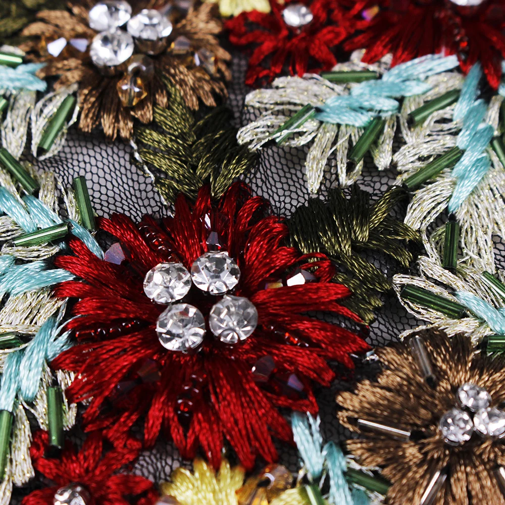 5 шт. вышитые бисером значки для одежды|badges for clothes|fabric patchapplique badge |
