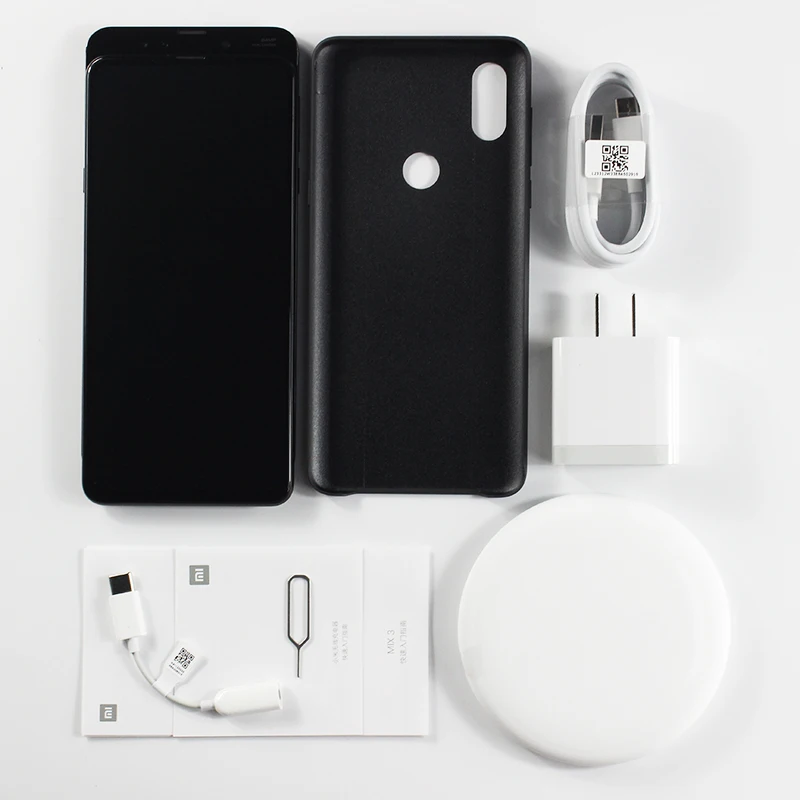 Xiaomi Mi MIX 3 смартфон с восьмиядерным процессором Snapdragon 845 ОЗУ 6 ГБ ПЗУ 128 39