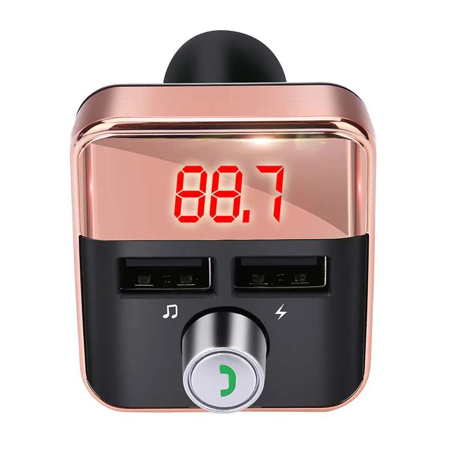 Новая Электроника Bluetooth автомобильный fm передатчик беспроводной радио адаптер USB