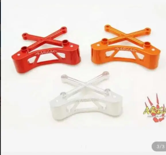 

AREA baja front suspension tower silver color