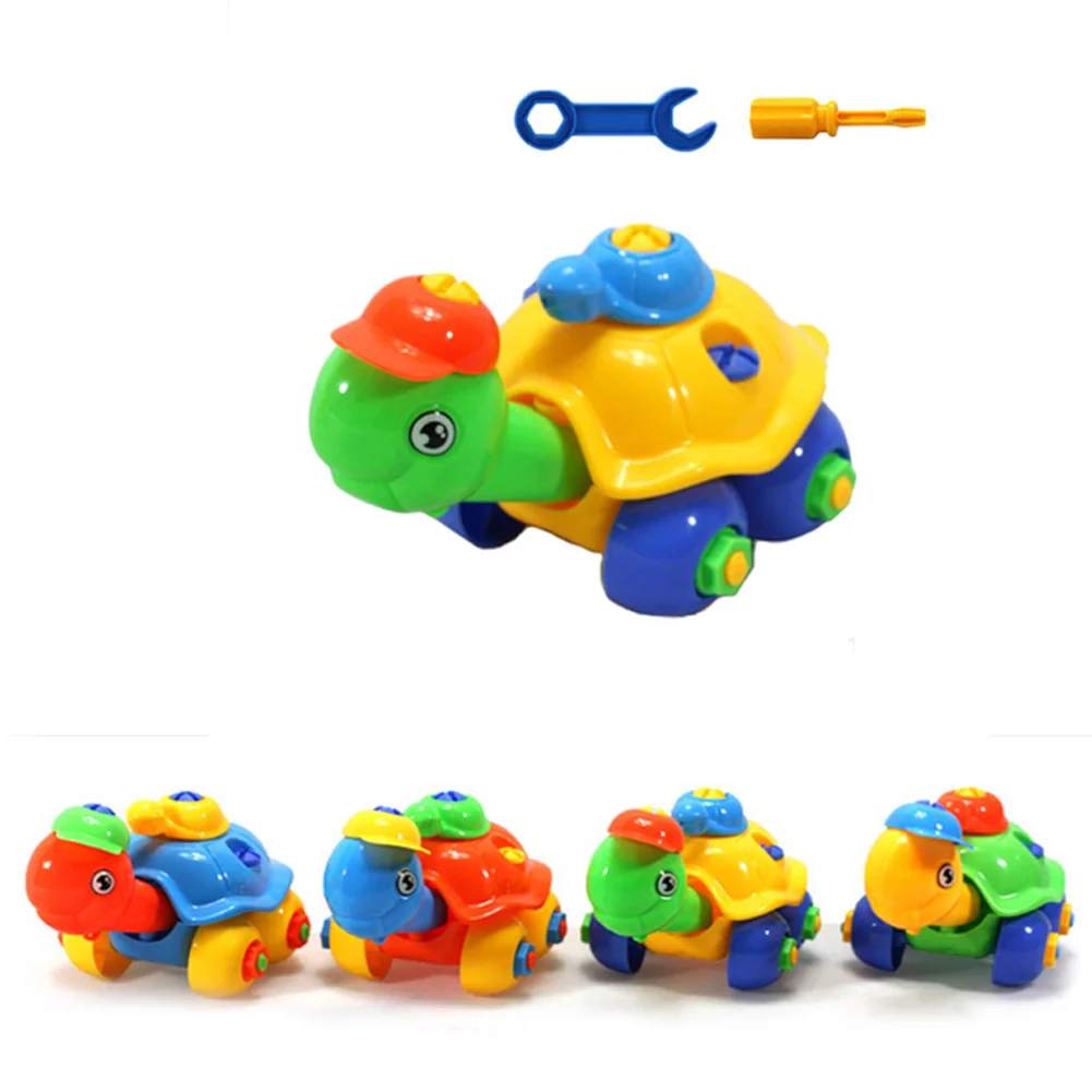 

1 PC Six Types Baby Plastic Car Toy Disassembly Assembly Fashion Cars Truck Plane Toys Children Gifts