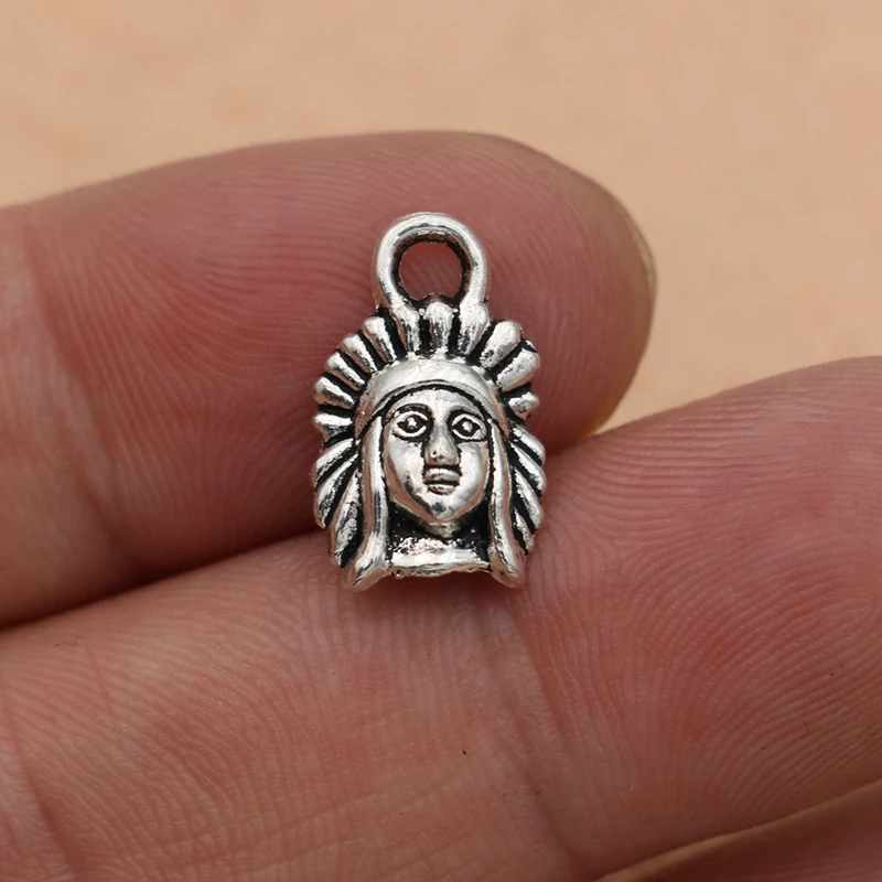 Посеребренная Античная Подвеска KJjewel для изготовления браслетов и ювелирных