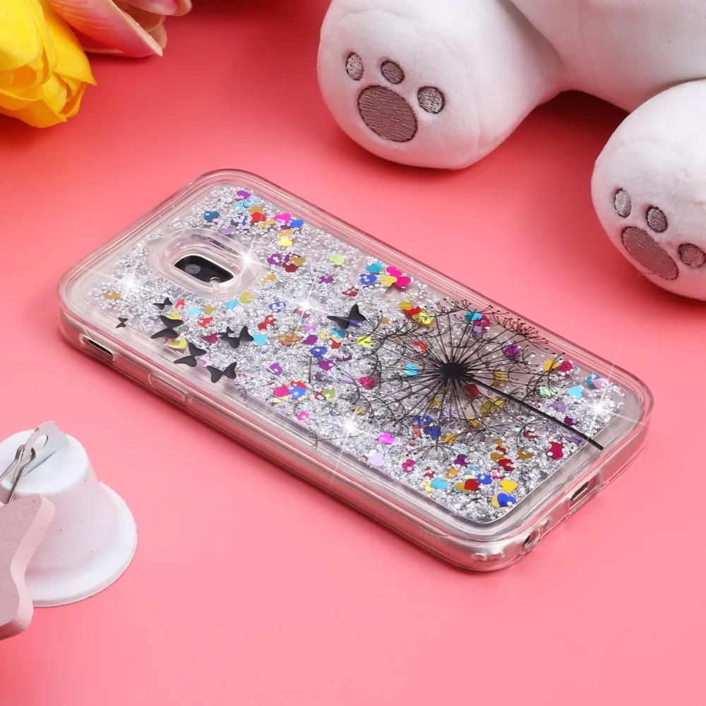 Блестящие блестящие Чехлы Quicksand для Samsung Galaxy J7 J5 J3 J710 J510 J310 J330 J530F J730F мягкие