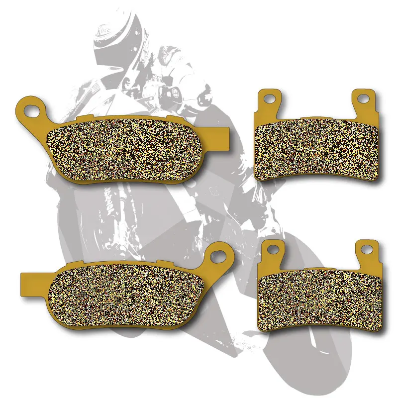 Дисковые полуметаллические тормозные колодки для мотоцикла передние и задние