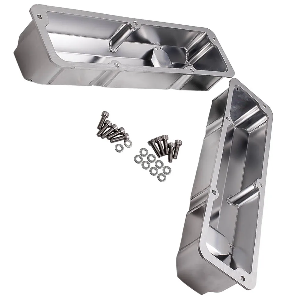 Крышки клапанов с матовой отделкой высота 3 7/8 дюйма для Ford FE 352 360 390 427 428