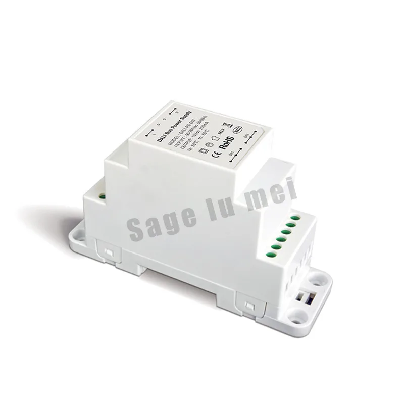 LTECH DALI-PS-DIN DALI шины Мощность блока питания (DIN рельс) 100-240VAC 50/60Hz вход переменного