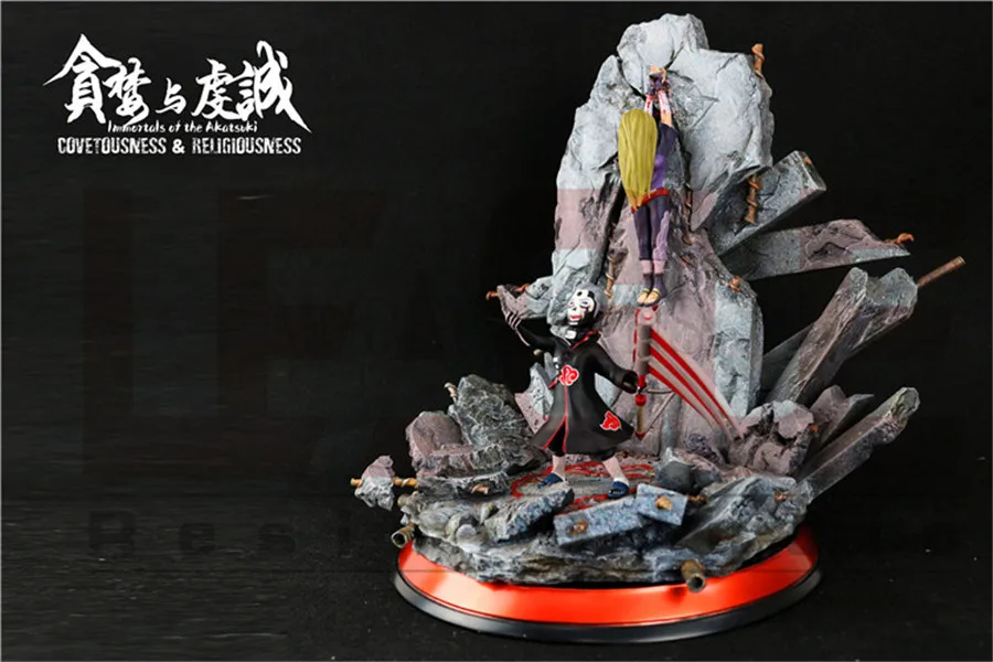 Модель фанатов Лига Наруто WCF SD Акацуки Hidan gk Смола игрушечная Статуэтка фигурка для коллекции
