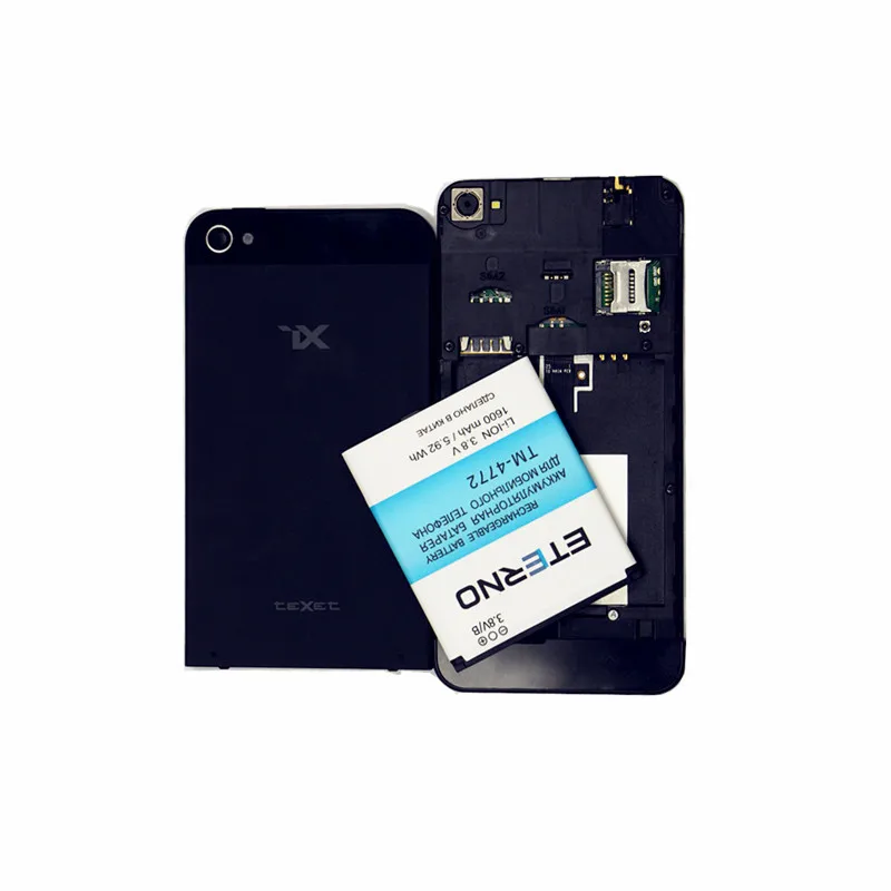 Eterno реальная емкость 1600 мАч фотосессия 4772|battery for|battery for texet1600mah battery |