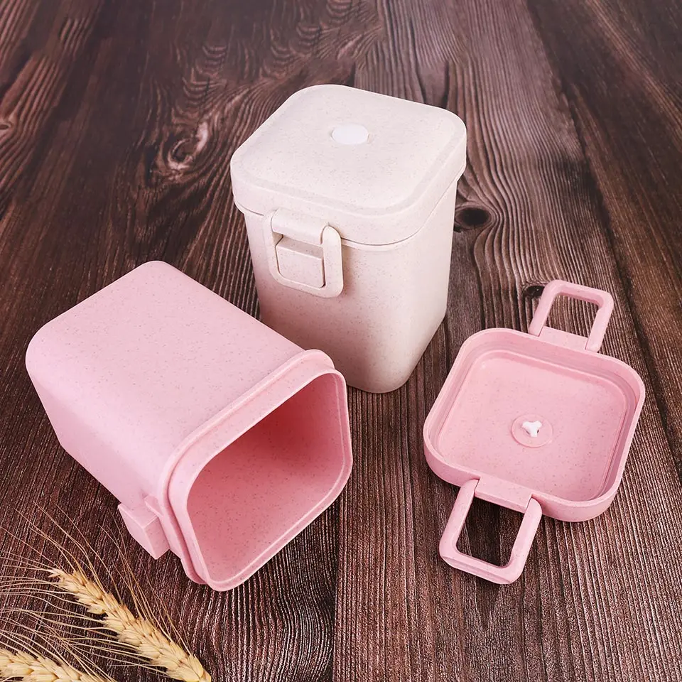 Новая запечатанная противотечная ланч-бокс на 600 мл для еды и супа, контейнер для детского ланчбокса, экологически чистая приготовленная еда Бенто, пригодная для использования в микроволновой печи.