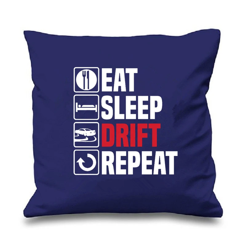 Чехол для диванной подушки с забавным сном и дрифтингом наволочка дрифтинга