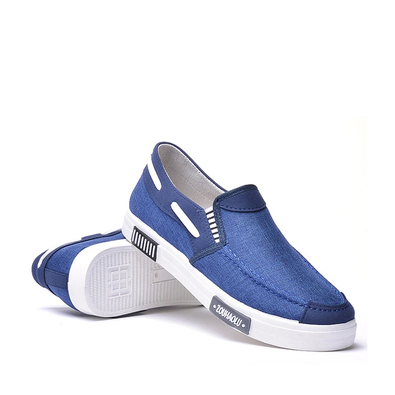 VESONAL 2019 Summer Comfortable Canvas Sneakers Men Shoes Loafers Moccasins lightweight Slip-On Light Male Casual Driving | Обувь