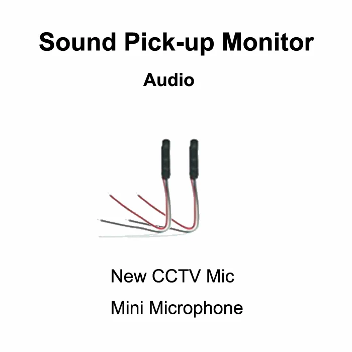 2 шт. Высокочувствительный мини микрофон для камеры видеонаблюдения|system cctv|system