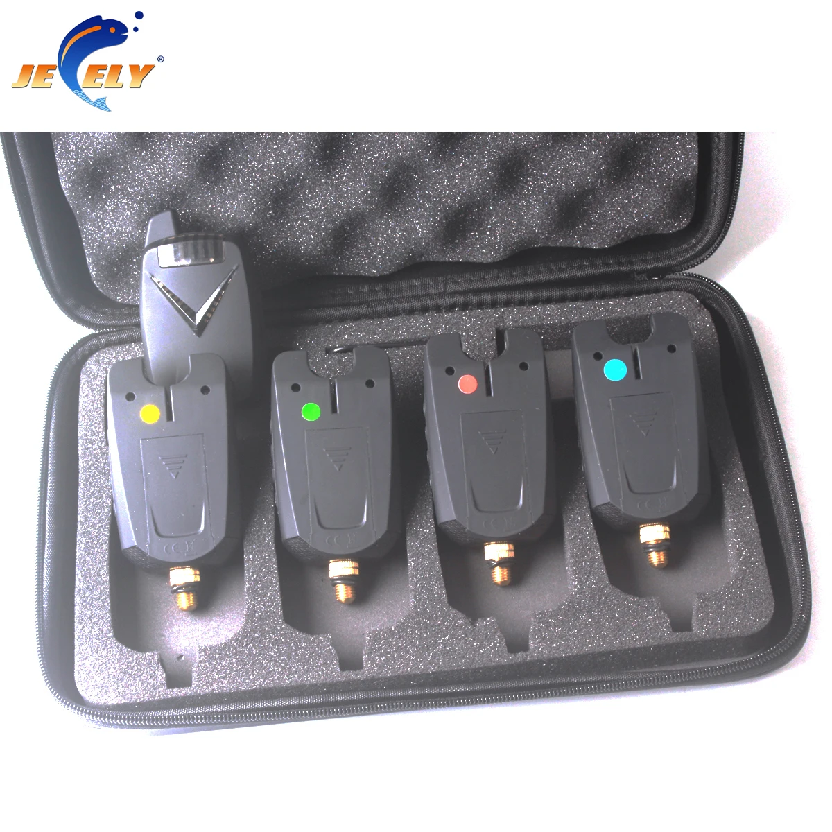 JY 68 4 рыболовная сигнализация Беспроводная поклевки для рыбалки набор из 8