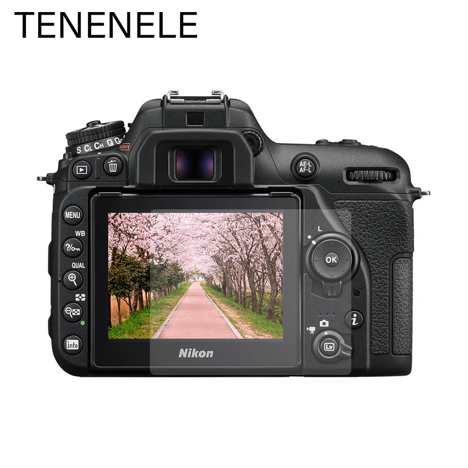TENENELE защита для экрана NIKON D7500 закаленное стекло ЖК-защитная пленка HD Nikon Защитная