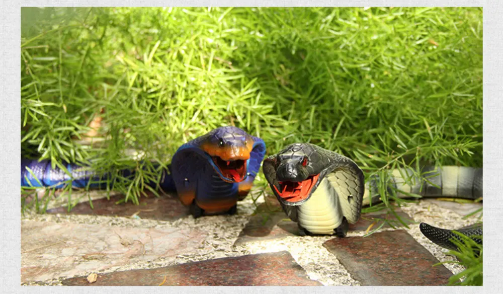 Новинка Rc змея Naja Cobra Viper пульт Дистанционного Управления Робот животное игрушка с USB кабелем Забавный ужасающий Рождественский подарок для детей