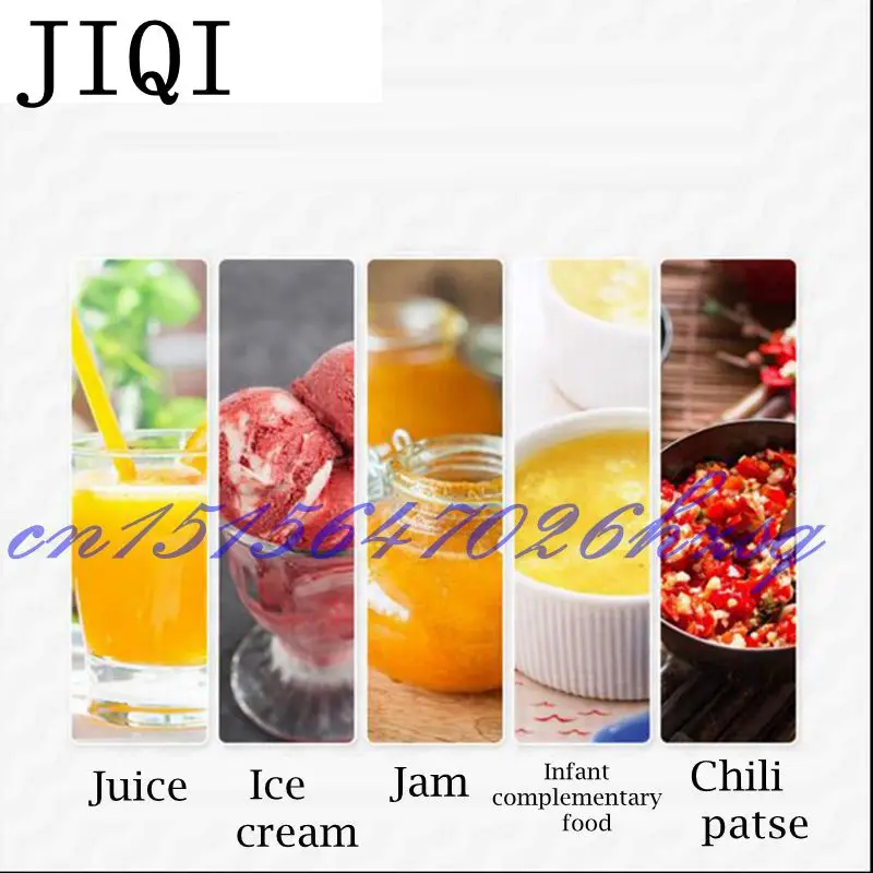 

JIQI Household Healthy Manual Juice machine/Ice cream Maker DIY fruits Ice Cream Food grade material Juicer