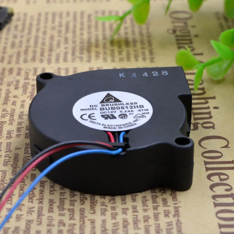 Бесплатная Delivery.5 см 5015 маленький вентилятор BUB0512HB 12 v 0 24 A 3 линии | Компьютеры и