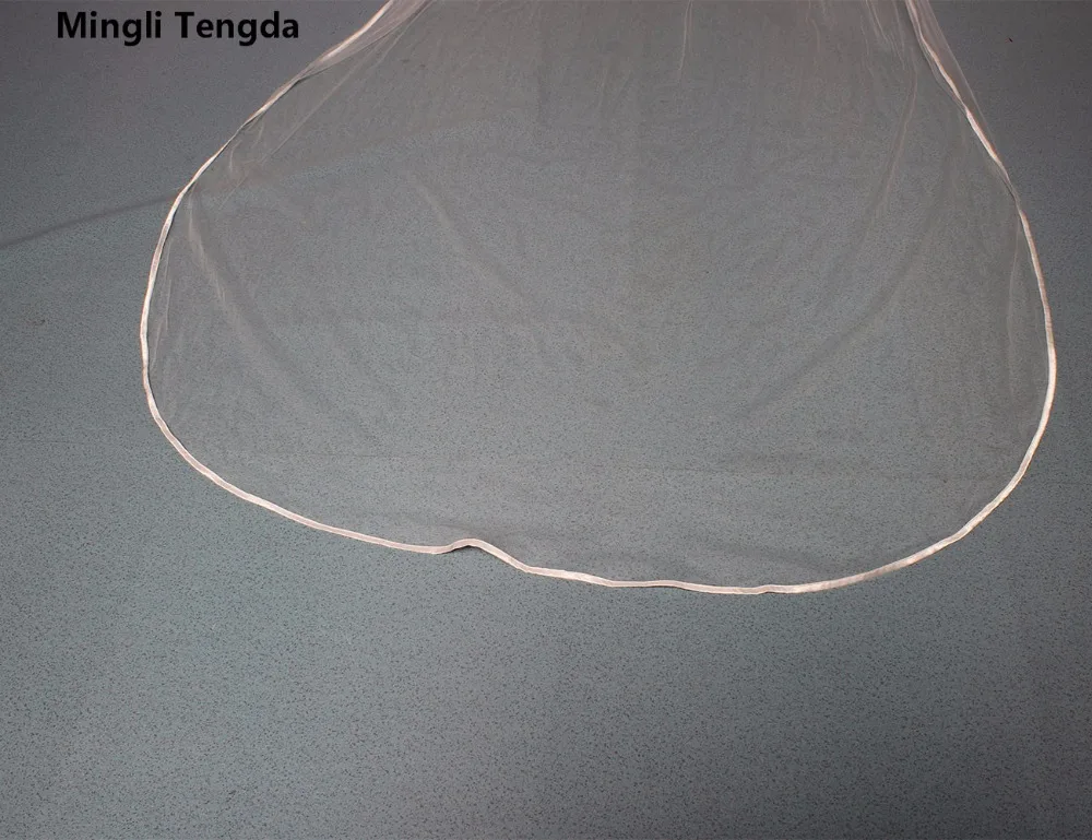 Фата свадебная Однослойная длиной 3 м с гребнем | Свадьбы и торжества