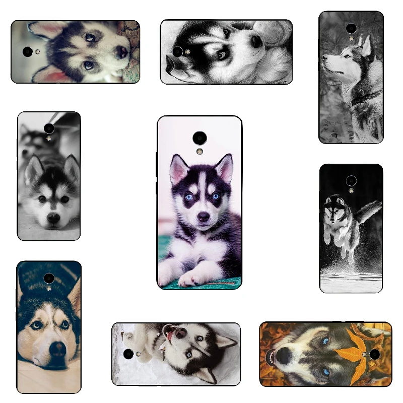 Черный мягкий чехол из ТПУ для Meizu M5 Note Pro телефона с отверстием шнурка 5 дюймов