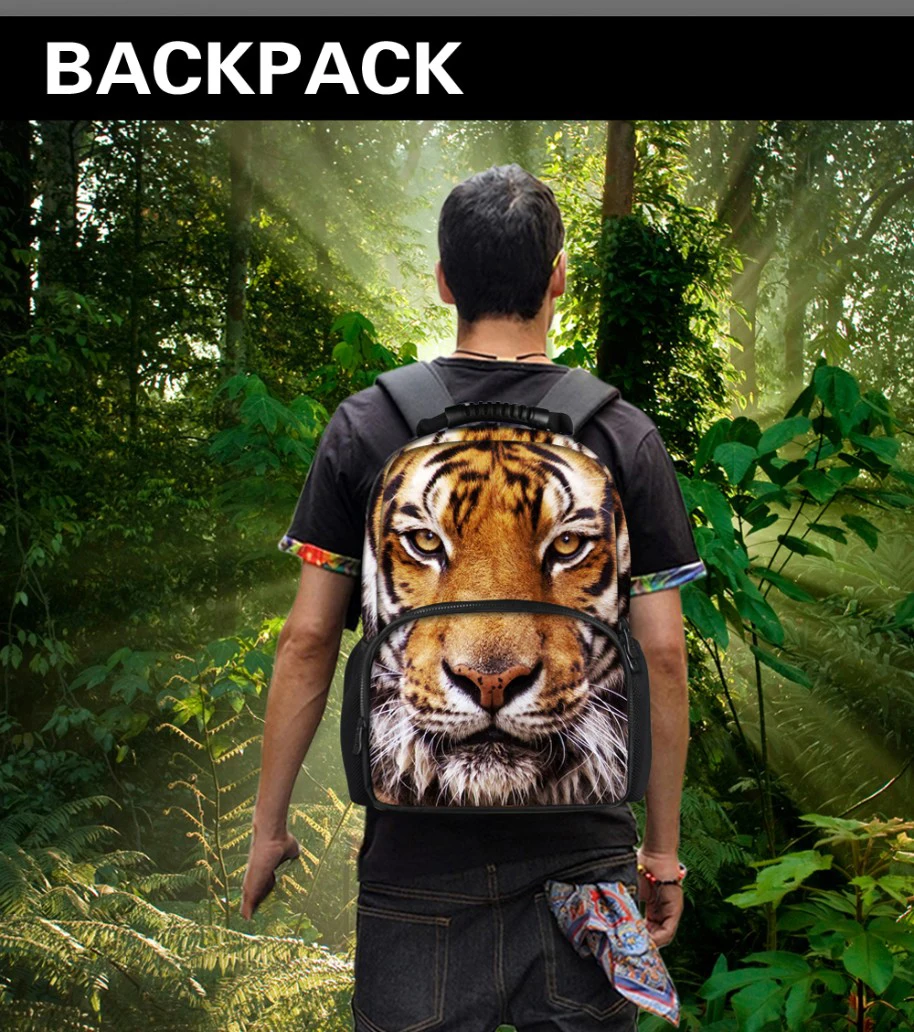 

FORUDESIGNS Welcome Custom Unisex Backpack Men Women Travel Bagpack Cool 3D Print Children Boys Girly School Back Pack Rucksack