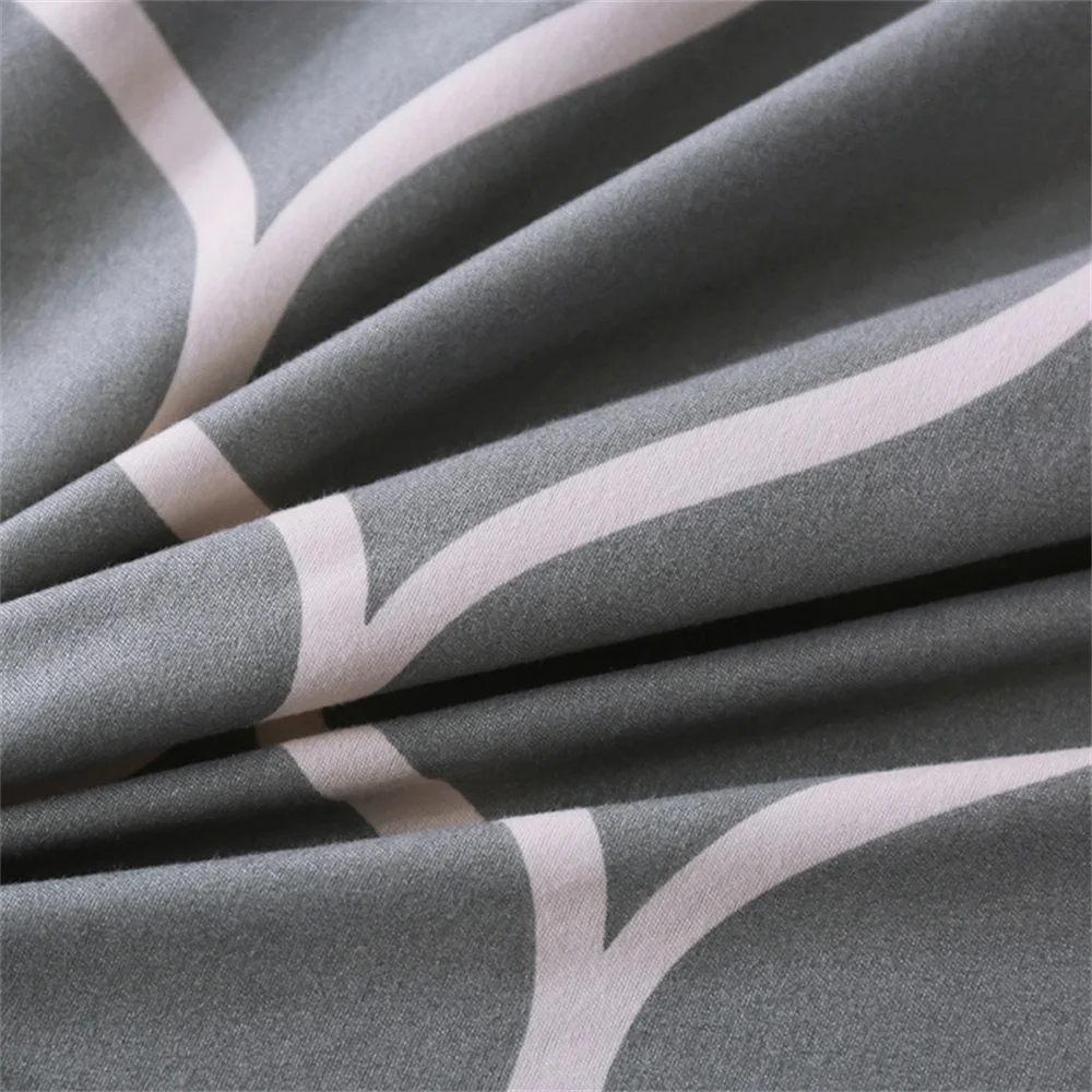 EHOMEBUY Современный Модный мягкий комплект постельного белья розовый в клетку три