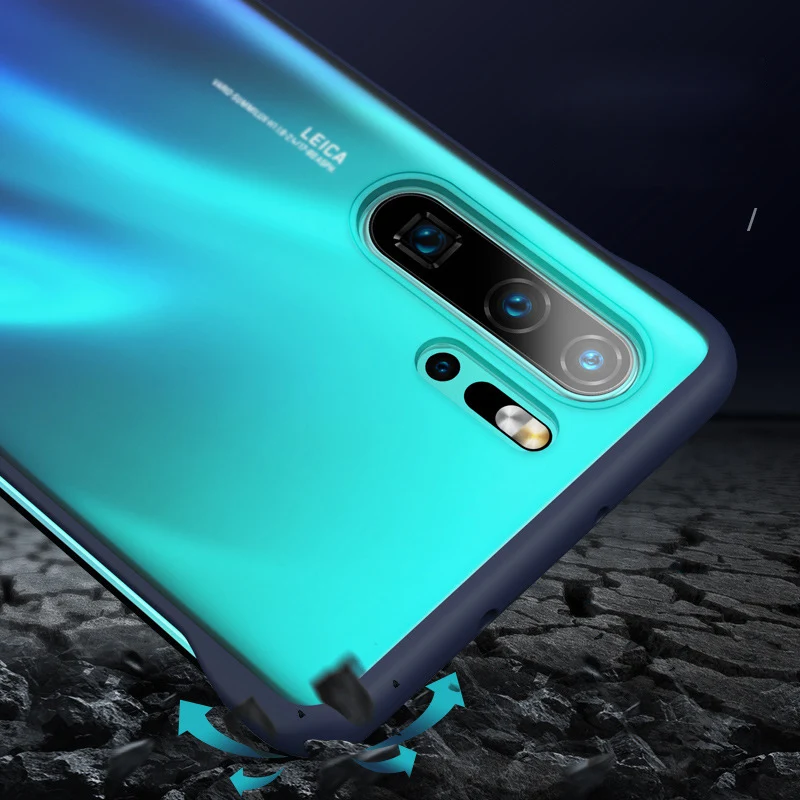 Slim Strap Cover for Huawei P20 P30 Pro Case Hard PC Smooth Shockproof Mate 20 Nova 3 i Honor |