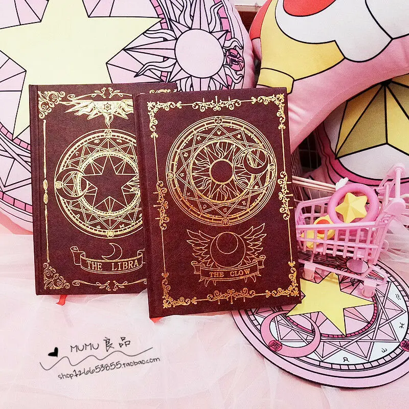 Аниме-карточка Captor Sakura Notebook Pocketbook Magic Array Notepad Portable Book | Тематическая одежда и