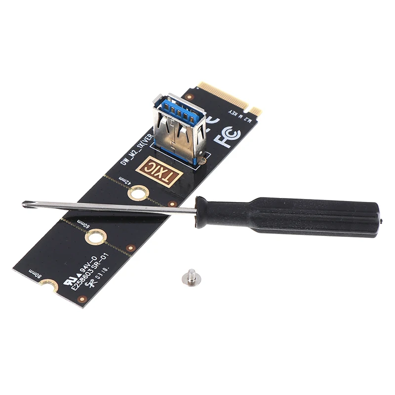1 комплект NGFF M.2 к USB 3 0 адаптер для переходных карт PCI-E 1x 16x |