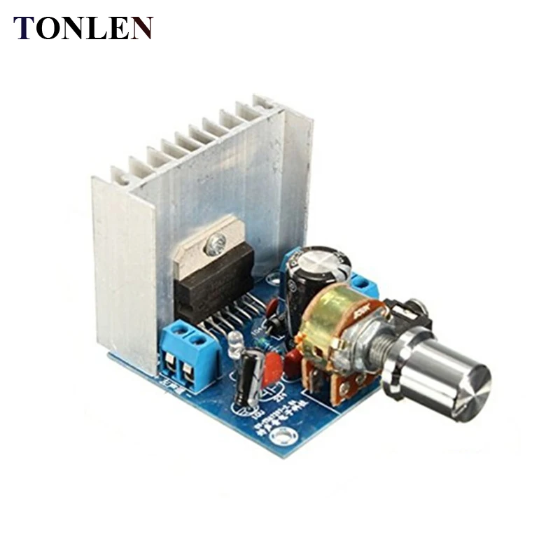 TDA7297 2 0 канальная Плата усилителя 15 Вт * энтузиастов DIY AC DC 12 В автомобильный стерео