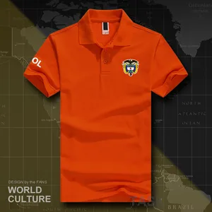 Рубашка-поло мужская с коротким рукавом, 2018 хлопок